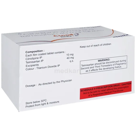 cinod t 10/40mg tablet 10's